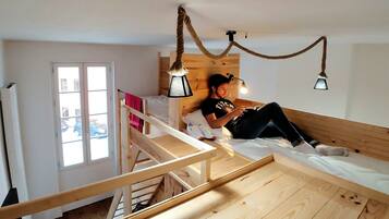 Premium bedding, free WiFi, bed sheets