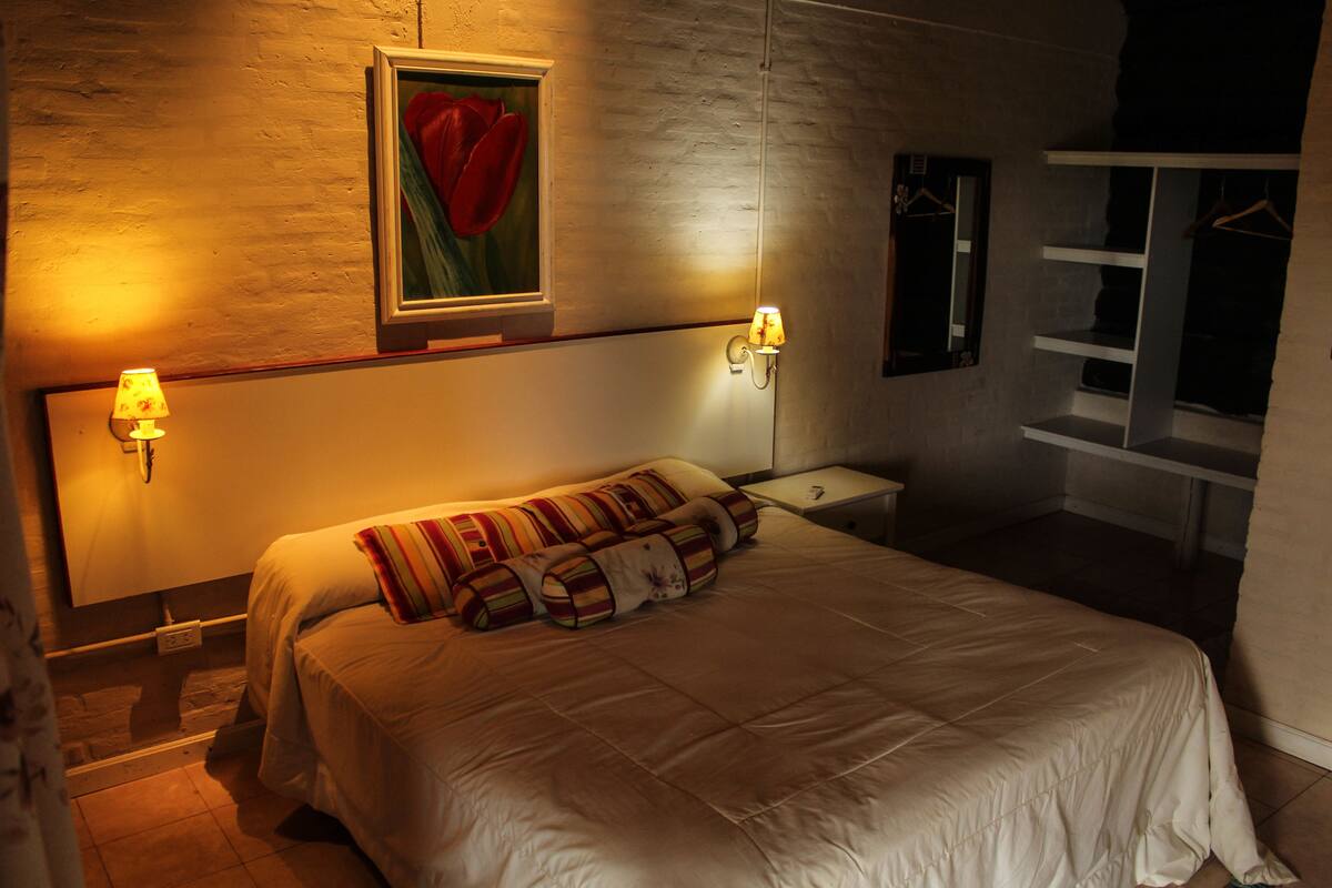 Individually decorated, individually furnished, desk, blackout curtains