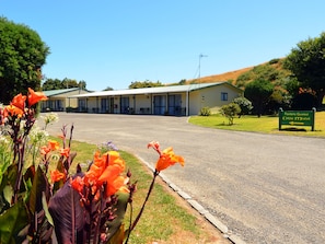 Voorkant van accommodatie