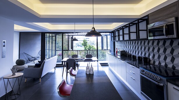 Food court - Niu Luxury Apartments (Mexico City)
