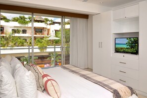 2 Schlafzimmer, Zimmersafe, Bügeleisen/Bügelbrett, Reisekinderbett