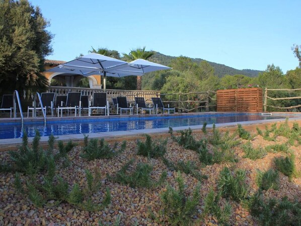 Alberca al aire libre 