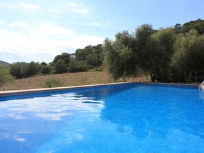 Alberca al aire libre 