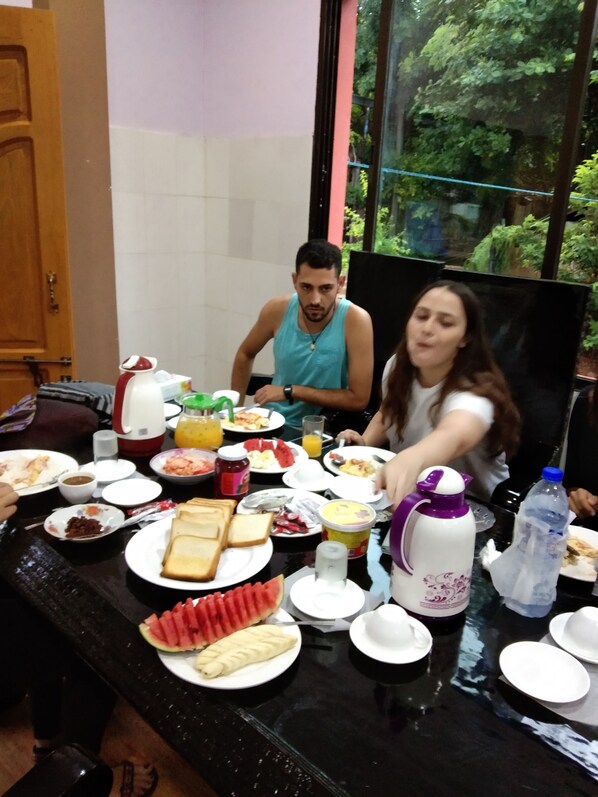 Breakfast buffet