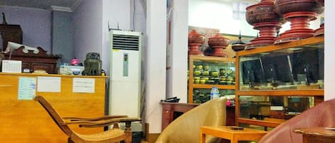 Zona de estar del vestíbulo