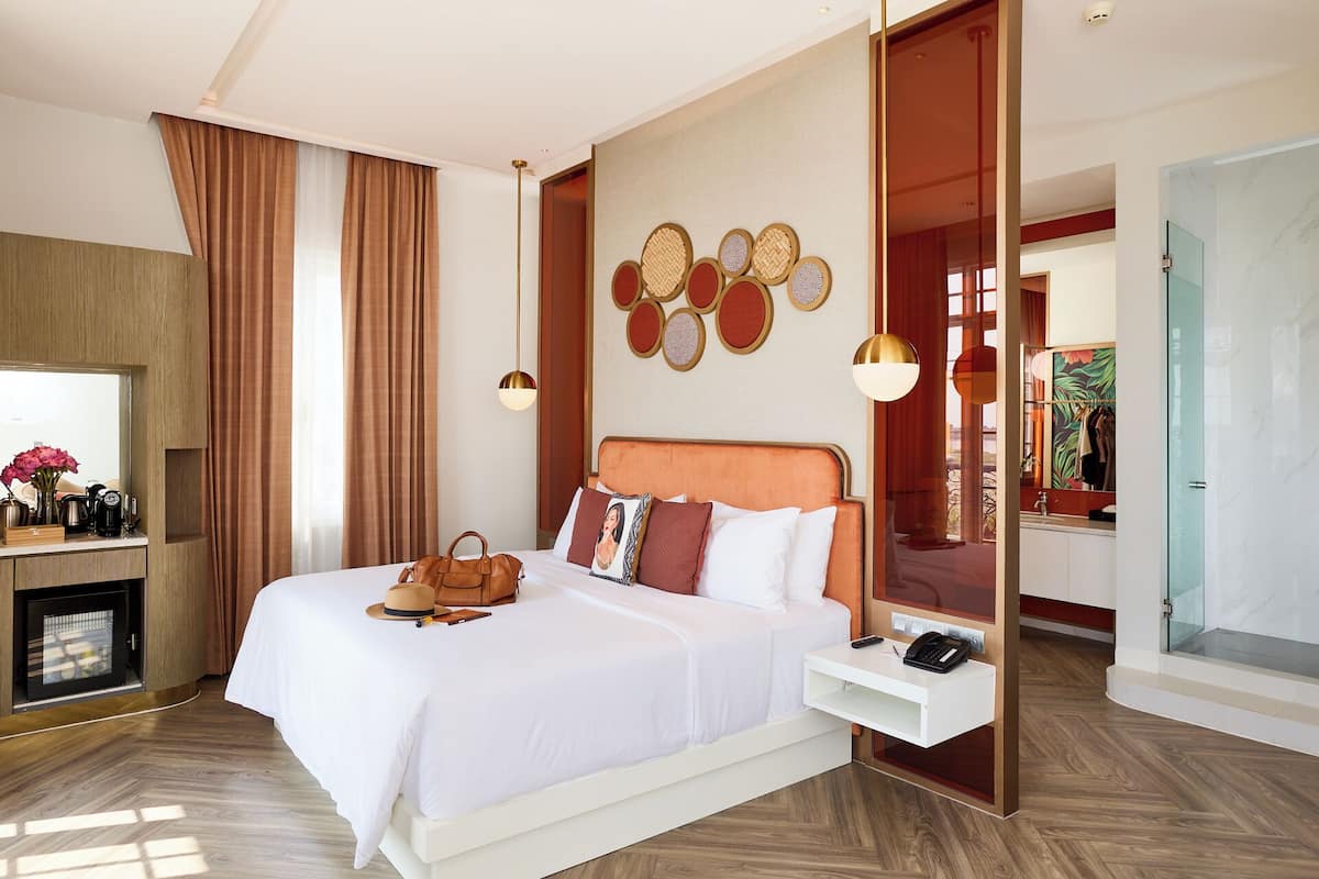 豪華客房, 河景 | 高級寢具、迷你吧、房內夾萬、獨特設計