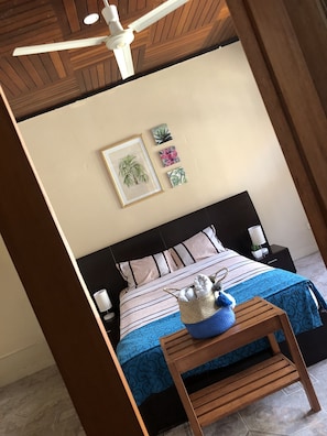 Superior Double Room, 1 Double Bed, Accessible | Memory-foam beds, desk, blackout curtains, soundproofing - Poseidon Guest House (San Juan Bautista)