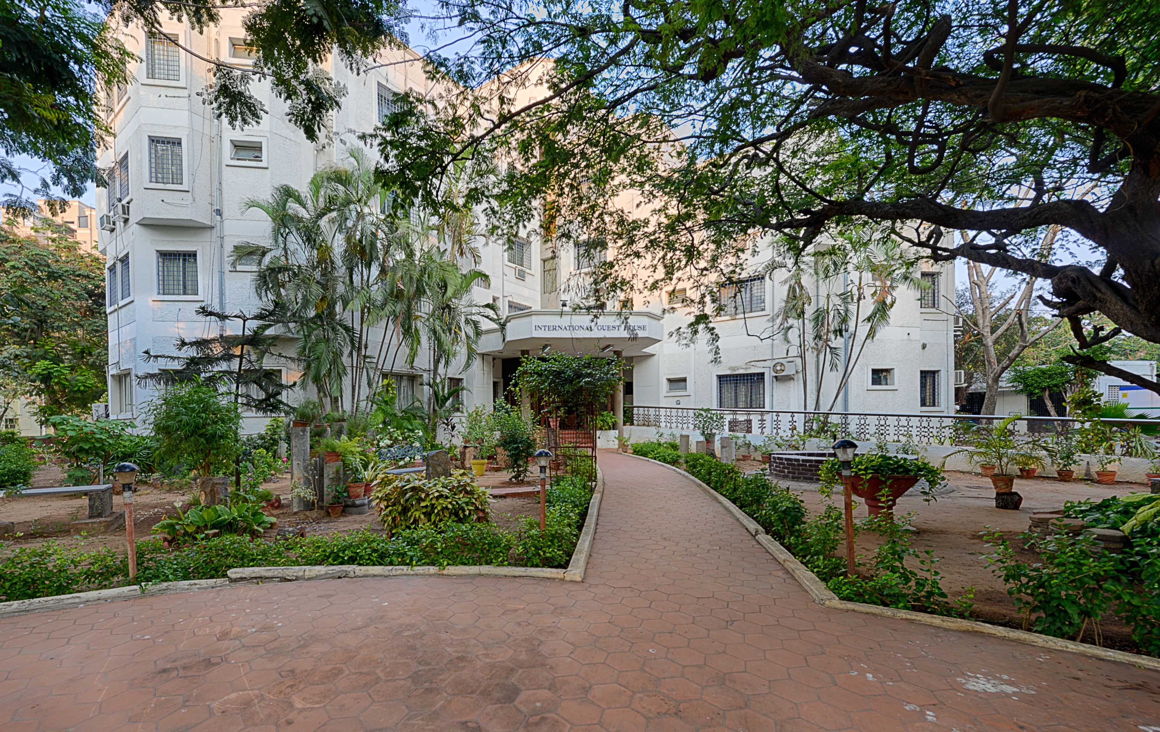 Façade de l’hébergement