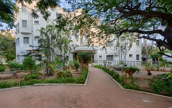 Voorkant van accommodatie