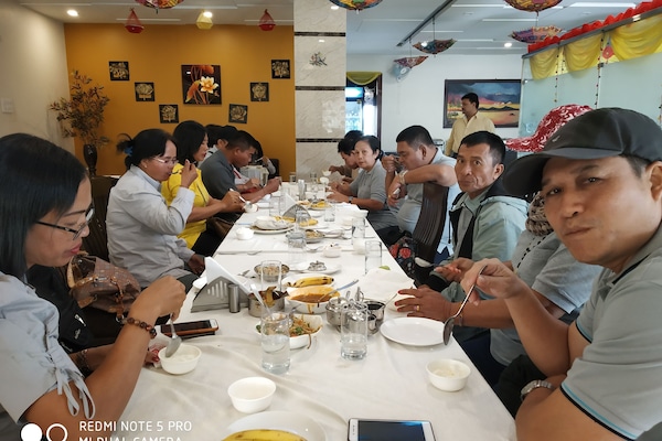Daily buffet breakfast for a fee