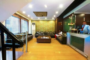 Sitzecke in der Lobby