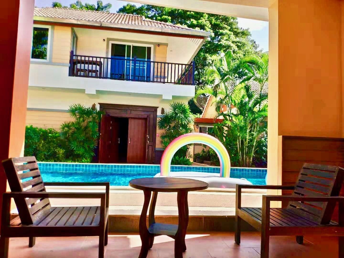 Outdoor pool