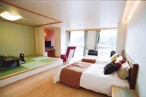 In-room safe, iron/ironing board, free WiFi, bed sheets - Tsutsui (Onomichi)