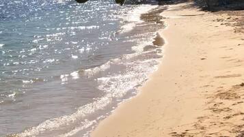 On the beach