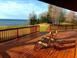 Terrace/patio - The Lake House, Ontonagon MI (Ontonagon)