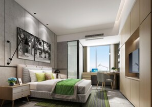 Standard Twin Room | Desk, blackout drapes, rollaway beds, free WiFi