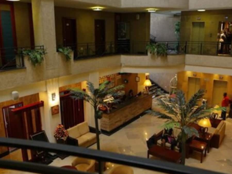 Interior entrance