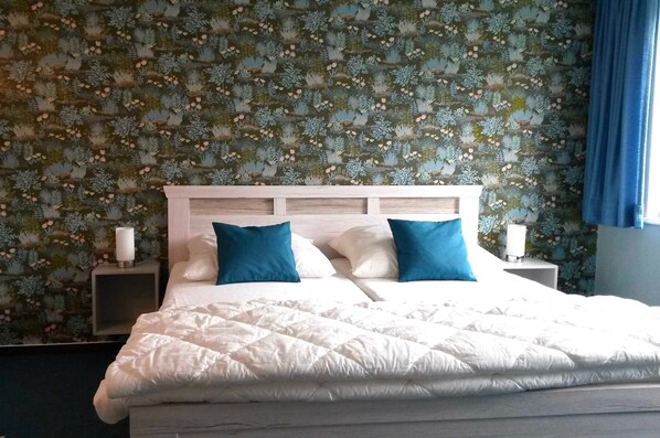 2 chambres, Wi-Fi, literie fournie