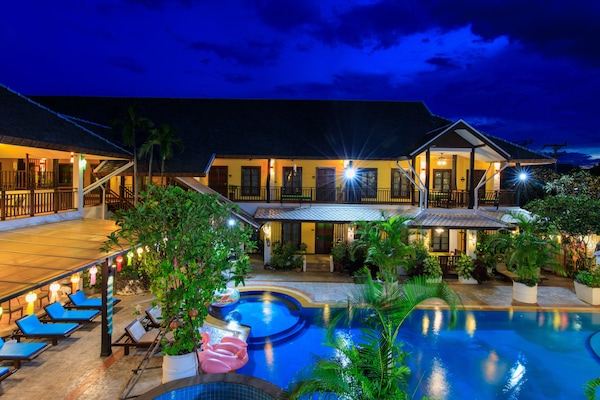 Front of property – evening/night