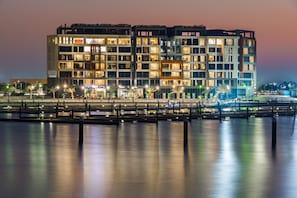 Voorkant van accommodatie