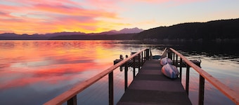 Alquiler de vacaciones en las paredes de vidrio cerca de Alderbrook Resort