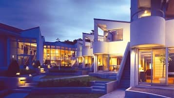 Front of property - evening/night
