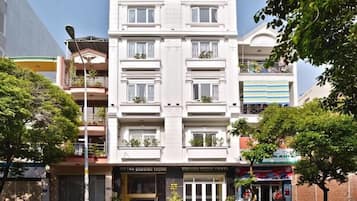 Overnatningsstedets facade