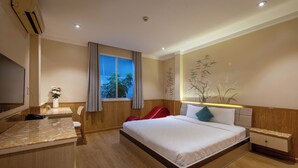 ห้องดีลักซ์ | มินิบาร์, โต๊ะทำงาน, Wi-Fi ฟรี