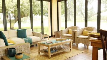 Lobby sitting area