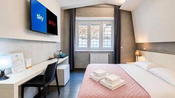 Superior Double Room | 1 bedroom, desk, blackout drapes, iron/ironing board (on request)