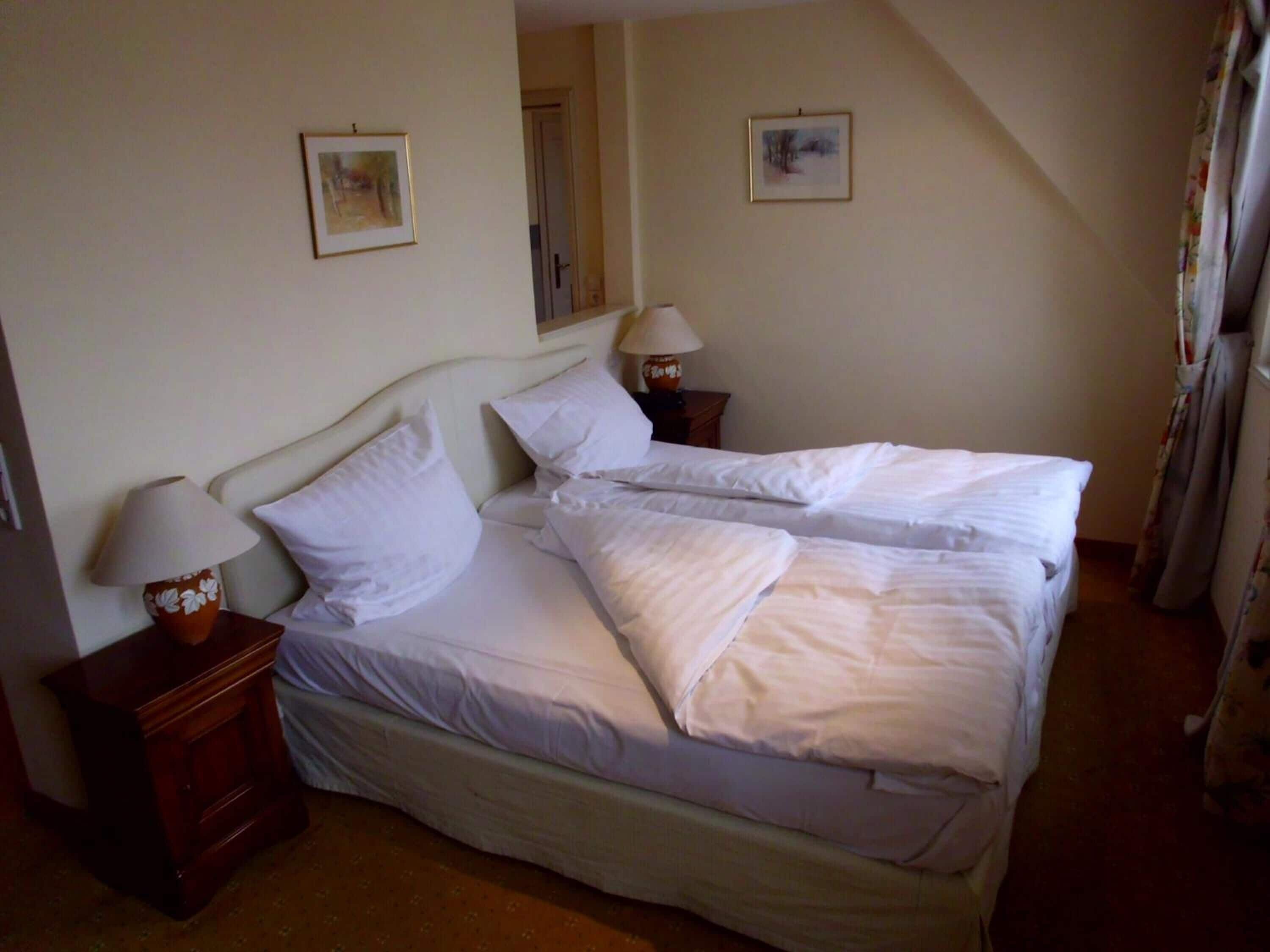 Hypo-allergenic bedding, individually decorated, desk, blackout drapes