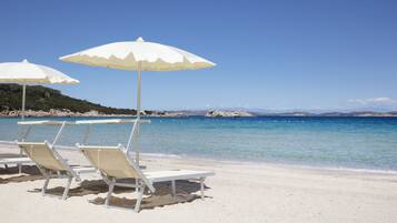 Vista a la playa o el mar