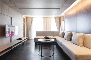 Suite, 2 Schlafzimmer, Nichtraucher | Wohnzimmer