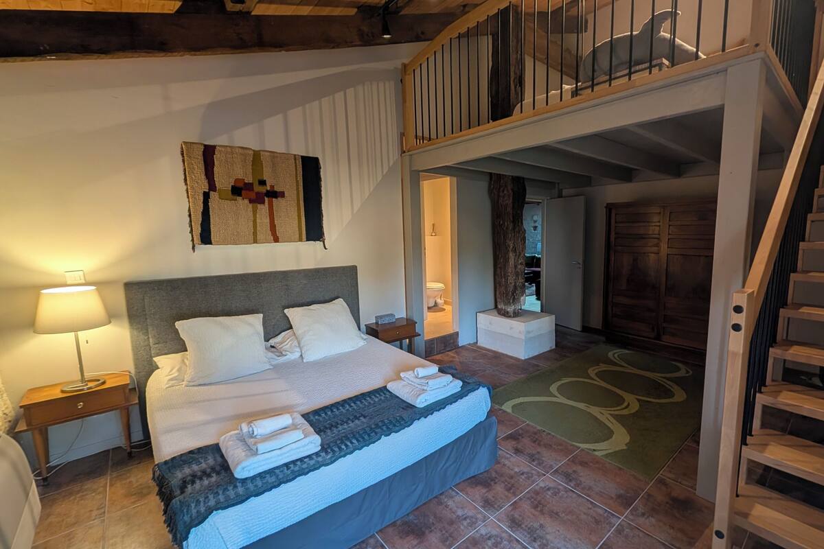 Family Quadruple Room, Courtyard View | Down comforters, laptop workspace, iron/ironing board (on request)