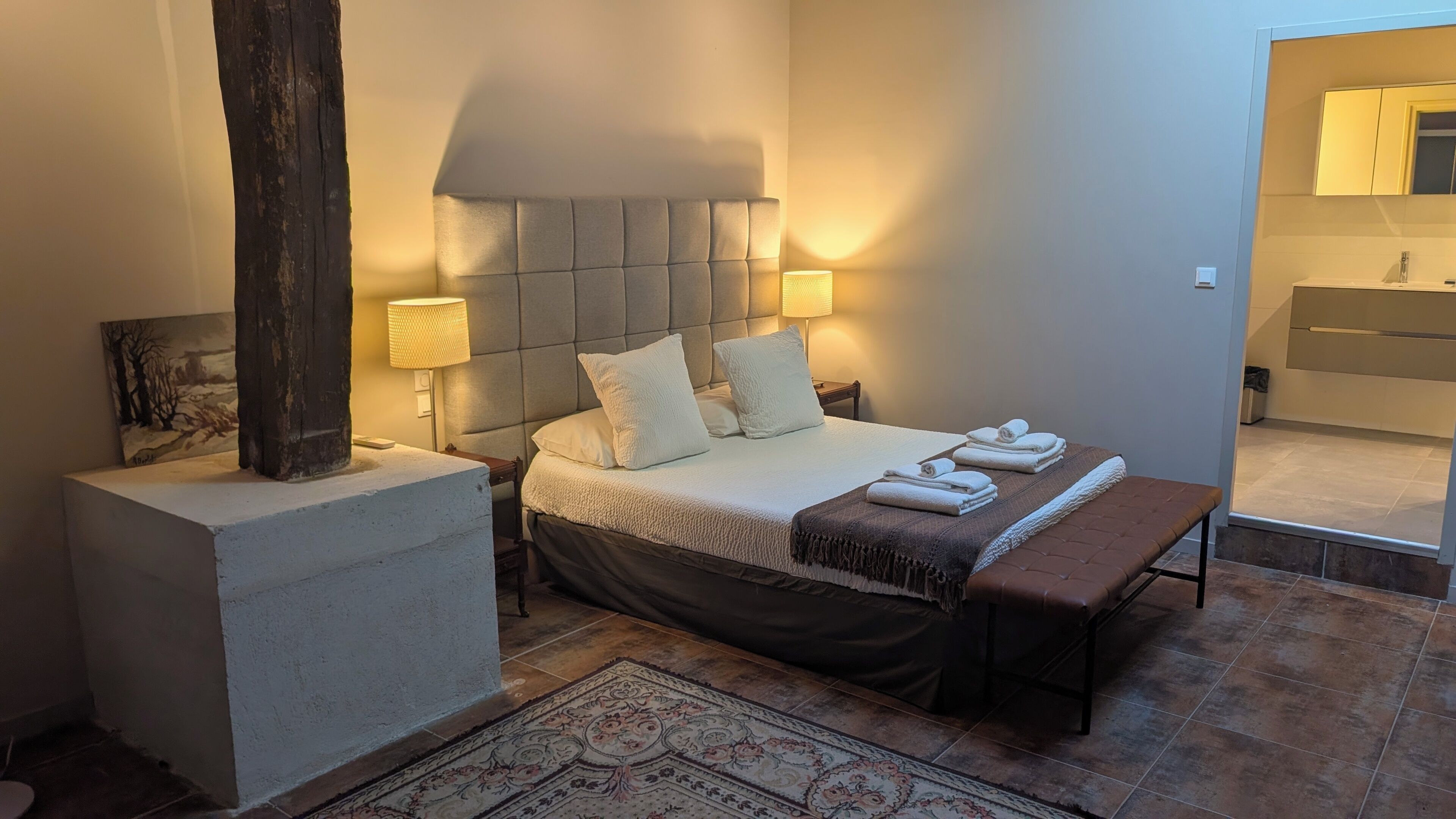 Deluxe Double Room | Down comforters, laptop workspace, iron/ironing board (on request)