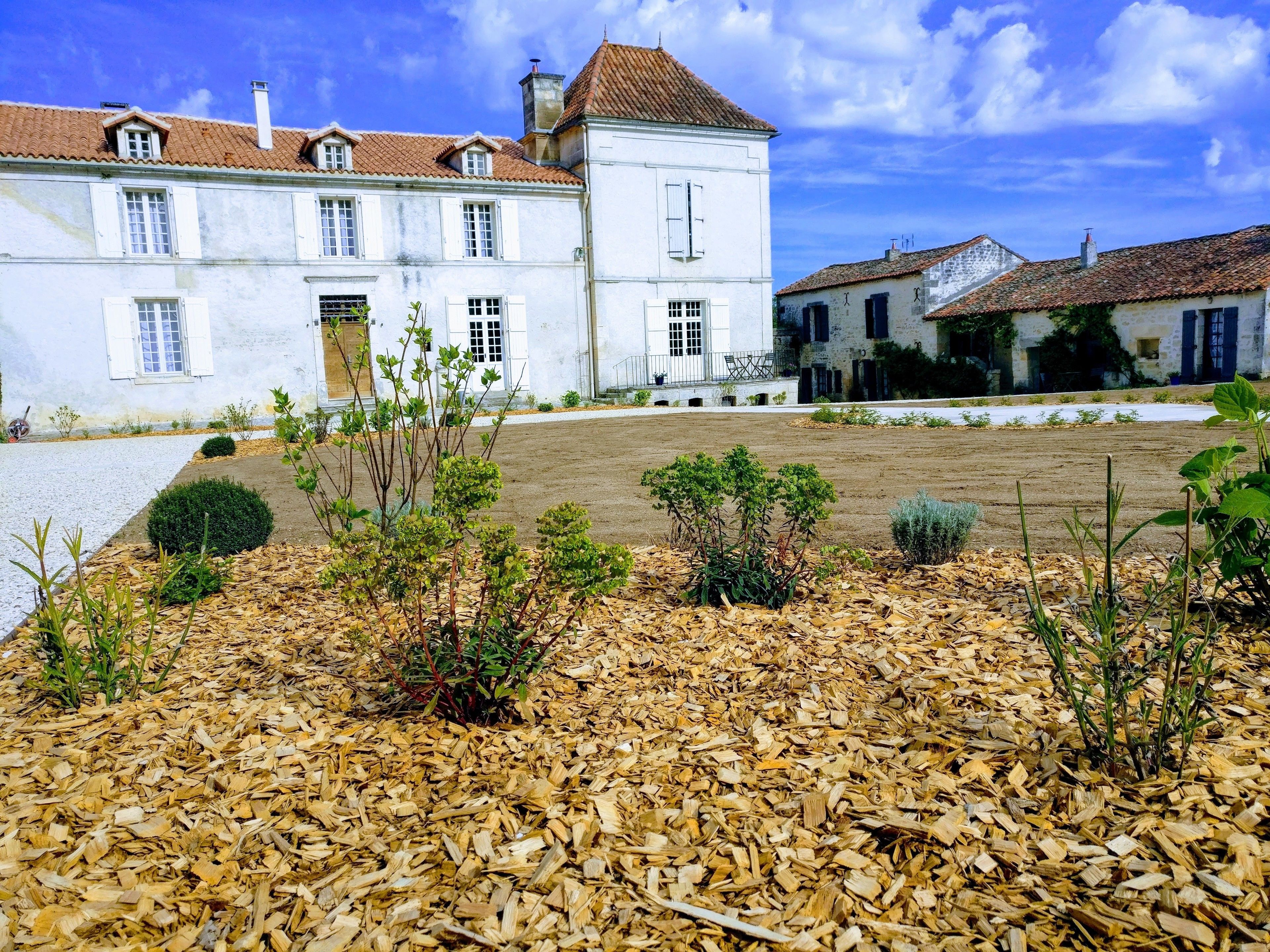 Majoituspaikan julkisivu