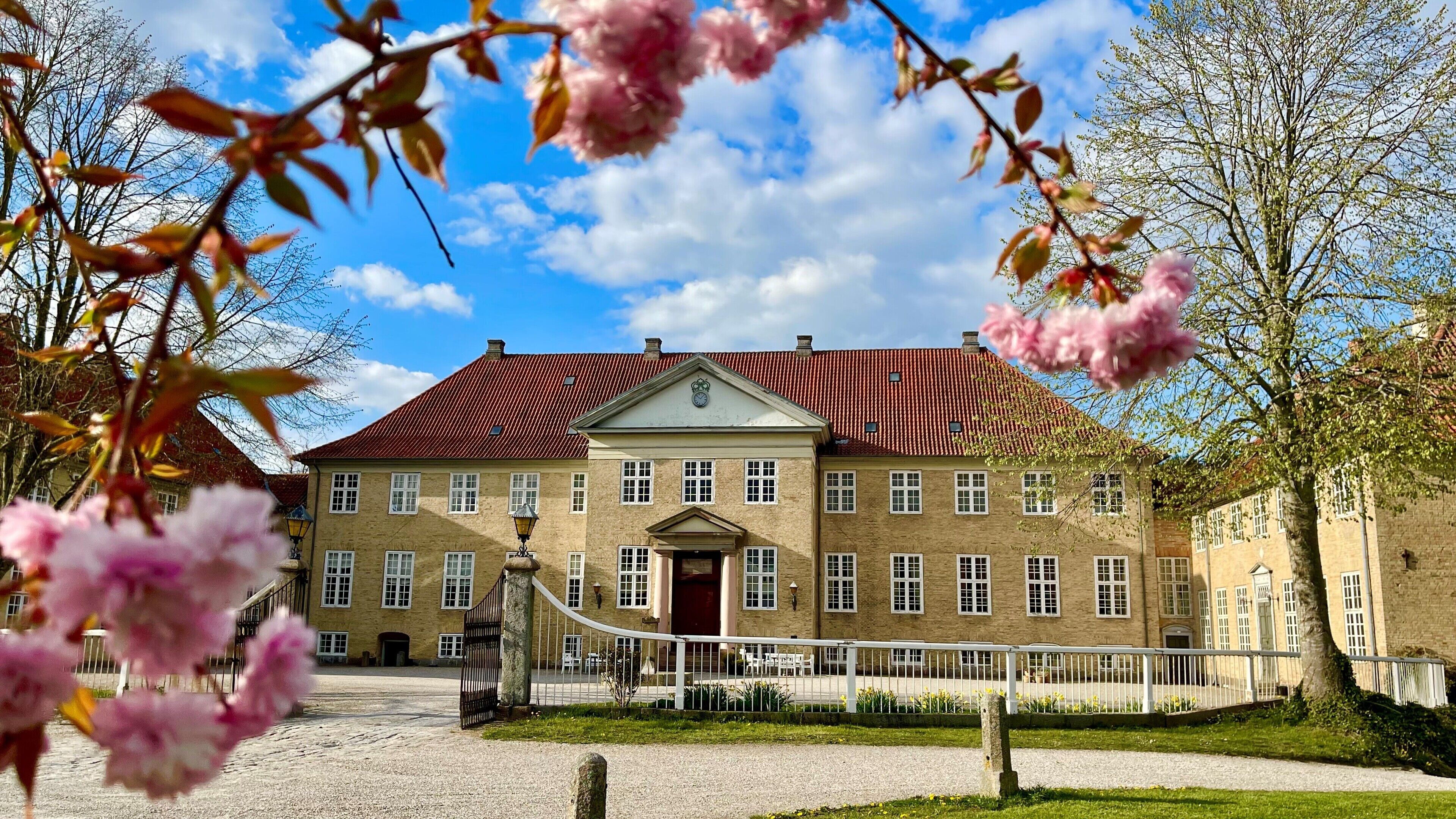 Overnatningsstedets facade