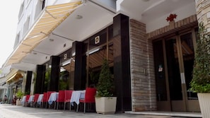 Façade de l’hébergement