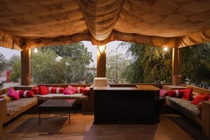 Lobby sitting area - Prince Desert Camp (Jaisalmer)