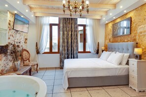 Minibar, individually decorated, individually furnished, soundproofing - Hamam Suites II (Chania)