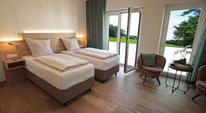 Seprai antialergi, meja kerja, kedap suara, dan Wi-Fi gratis