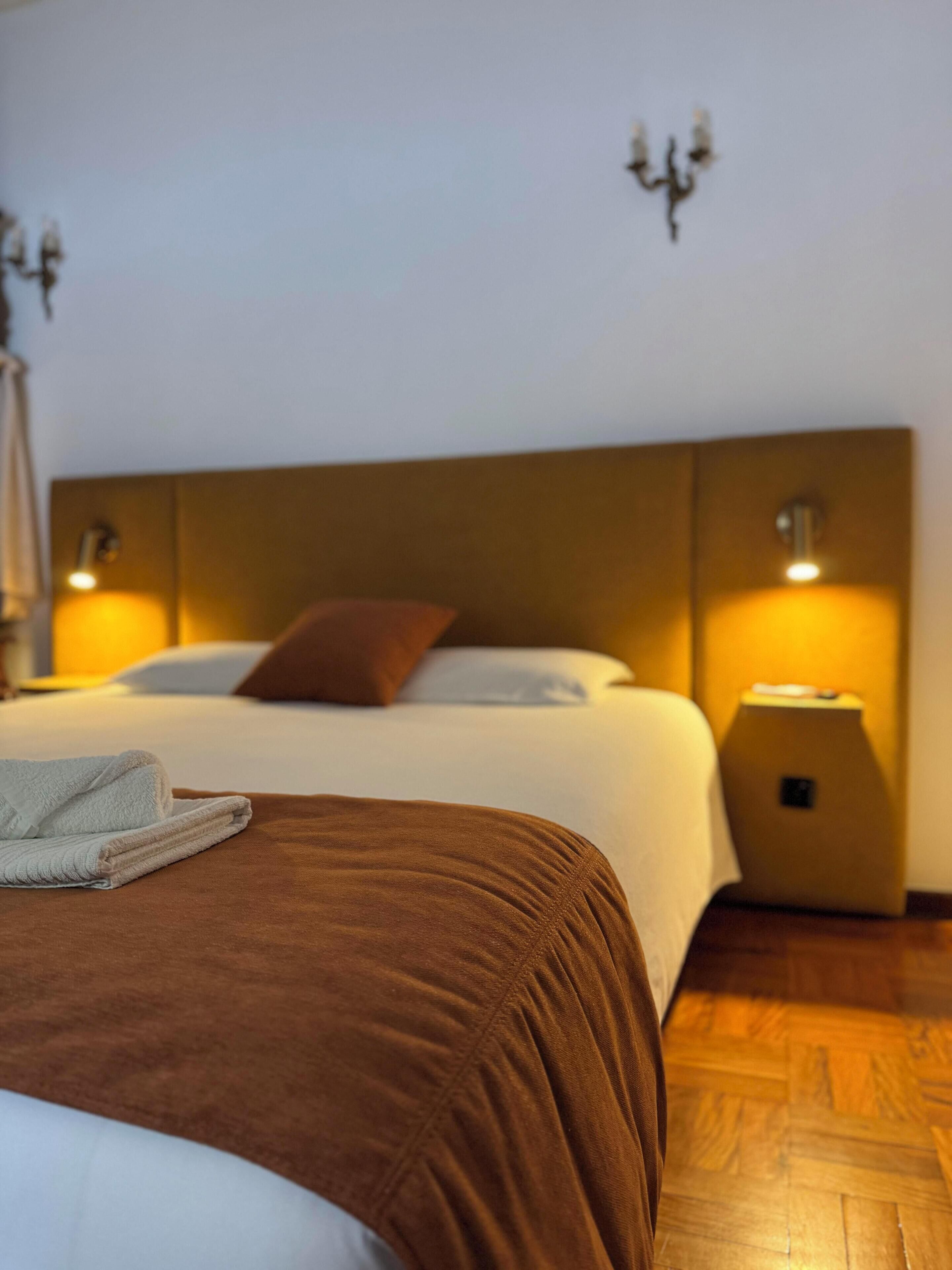 Basic Double Room, Courtyard View | Free WiFi, bed sheets