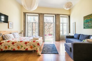 Monolocale | 1 camera, insonorizzazione, Wi-Fi gratuito, lenzuola