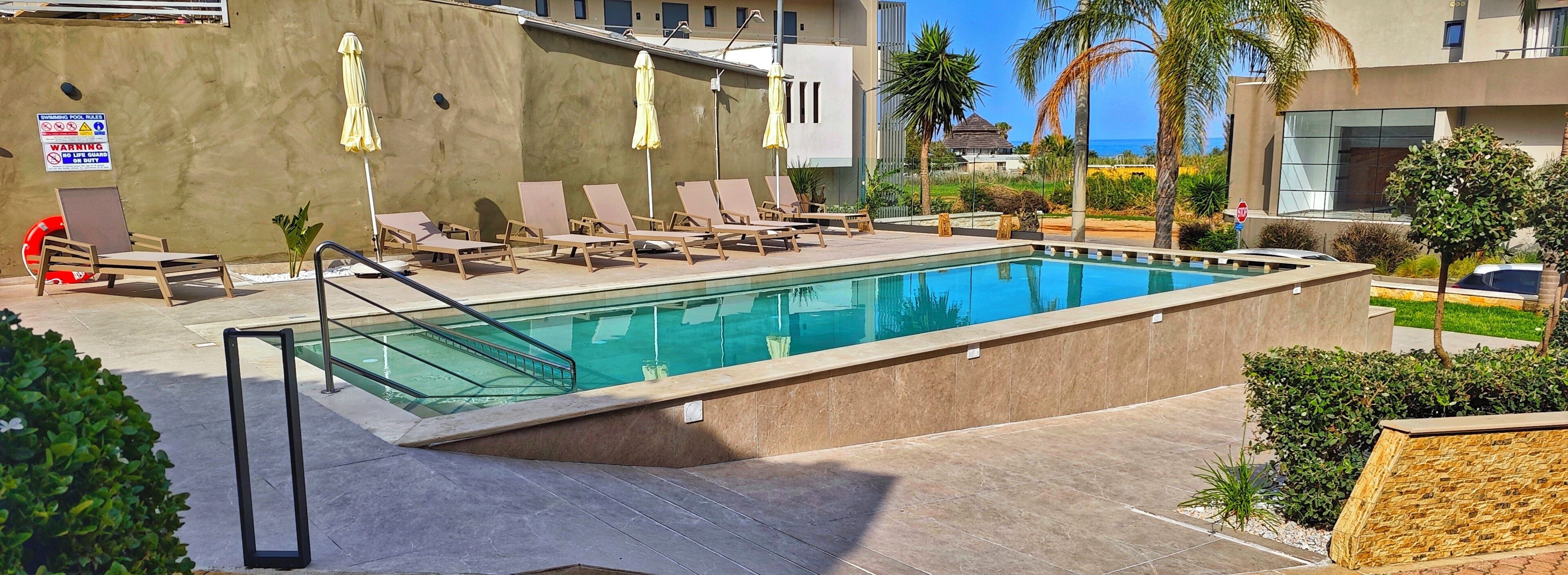 Seasonal outdoor pool