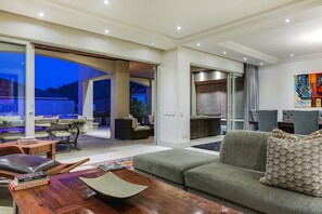 Deluxe Villa, Multiple Beds, Non Smoking | Living area | 32-inch Smart TV with satellite channels, TV - Villa Kasbah (Cape Town)