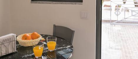 Apartment, 1 Bedroom | Private kitchen | Fridge, microwave, stovetop, coffee/tea maker