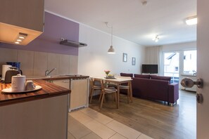 Comfort-Studio | 1 Schlafzimmer, Verdunkelungsvorhänge, Bügeleisen/Bügelbrett
