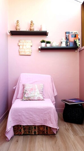 Luxury-Loft, 1 Schlafzimmer, Balkon | Balkon