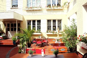 Terrace/patio - Hotel Zum Vetter (Finsterwalde)