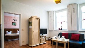 Flat-screen TV - Hotel Zum Vetter (Finsterwalde)